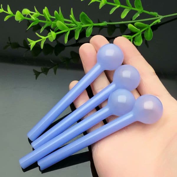 Smoking pipes Accessories Smoking hookah bongs water bottle bowl Light blue glass straight pot