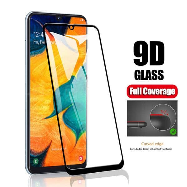 9D Protective Glass on For Samsung Galaxy A10 A20 A30 A40 A50 A60 Screen Protector For Samsung A70 A80 Glass A11 A21 A31 A41 A51 A71 Film