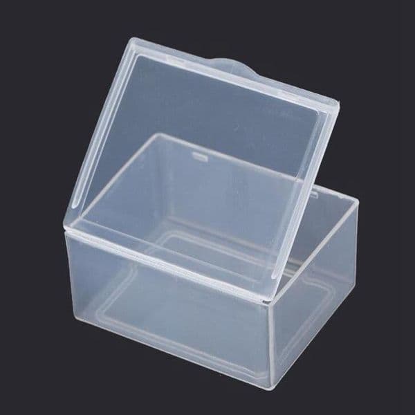 Small plastic box rectangular transparent 5.5*4.3*2.2cm PP Storage Collections Container Box Case Sundries plastic box