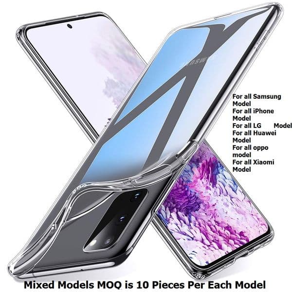 Fit all Phone for Samsung Galaxy S20 S10 S8 S9 Ultra Plus Note 8 9 10 20 A11 A21 Plus Ultra Silicone Phone Back Soft TPU Cell Phone Cases