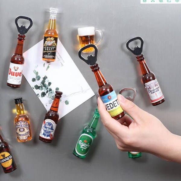 New beer bottle opener refrigerator magnet Multifunctional creative bottle opener