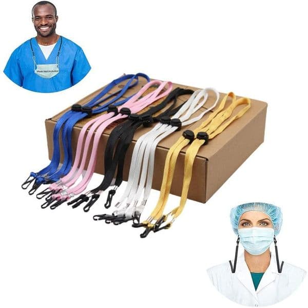 2020 Lanyard Adjustable Length Mask Strap Handy Convenient Safety Mask Holder Hanger Sanitary Masks Strap Extenders Around Neck