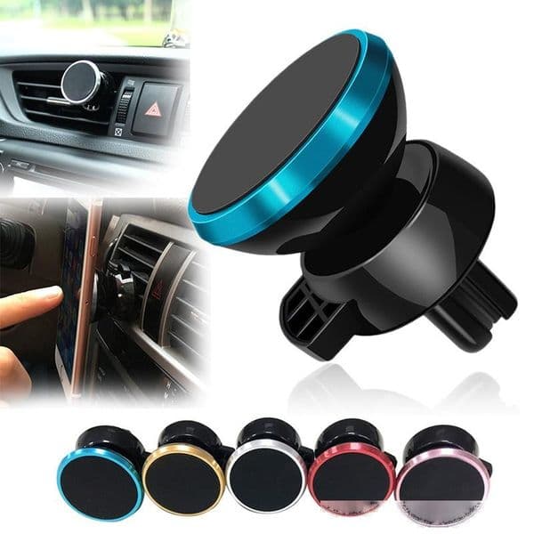 Newest Strong Magnetic Car Air Vent Mount 360 Degree Rotation Universal Phone Holder With Package For Mobile Phone