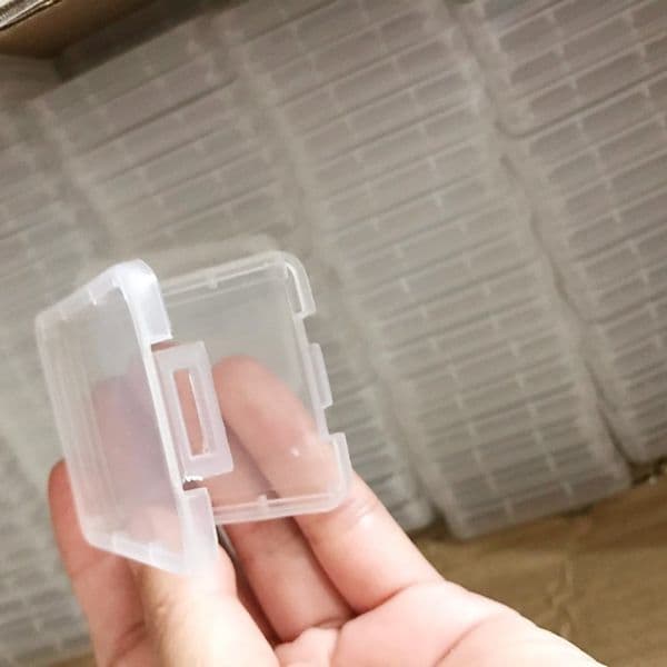Cheap shatter packaging wax concentrate Plastic SD Card Packaging Case Premium Trim Nug Run Live Resin