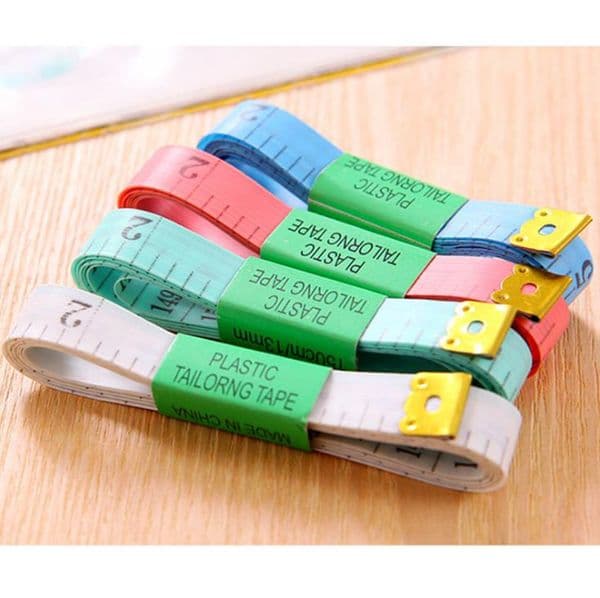 Body Measuring Tape Sewing Tailor Tape Measure Soft Flat Sewing Tape Portable Supplies Free Shipping SN2059