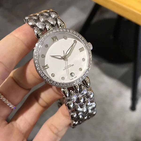 2021 new luxury women watches full stainless steel strap gold watch luminous top quality wristwatch sapphire designer montre de