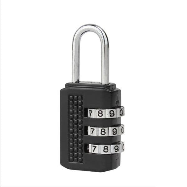 2021 drawer lock 3 Digit Combination Password Zinc Alloy Security Suitcase Luggage Coded Cupboard Cabinet Locker Padlock