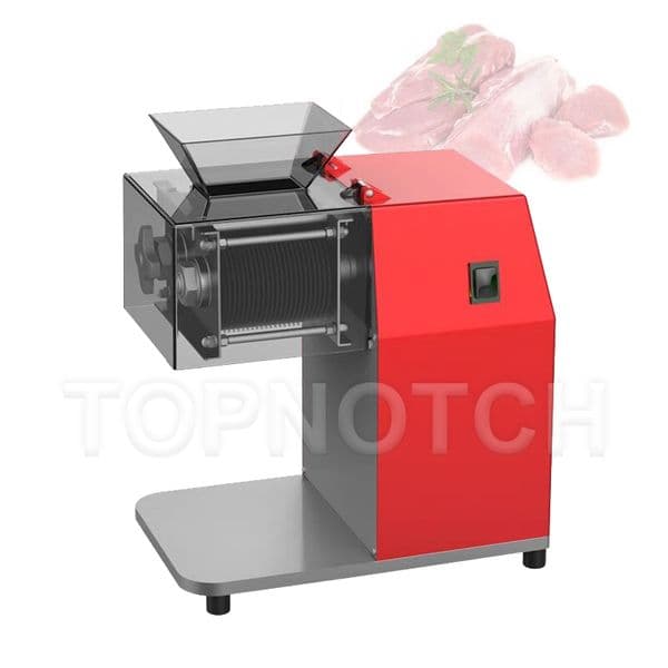 Desktop Red Meat Slicing Machine Removable Knife Commercial Multi Function Sliced Shredded Diced Mince Maker 1100W
