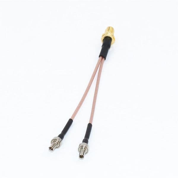 OEM 3G 4G antenna SMA Female to CRC9 SMA TS9 Connector Splitter Combiner RF Coaxial Pigtail Cable for 3G4G Modem router