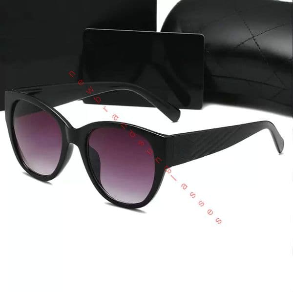fashion design woman sunglasses cat-eye frame pop simple style with ear chain uv 400 protective glasses top quality Sonnenbrille