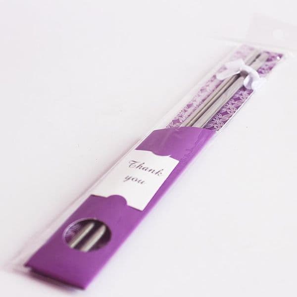 Party Favor Stainless steel chopsticks Chinese style wedding Function favors gifts DH201