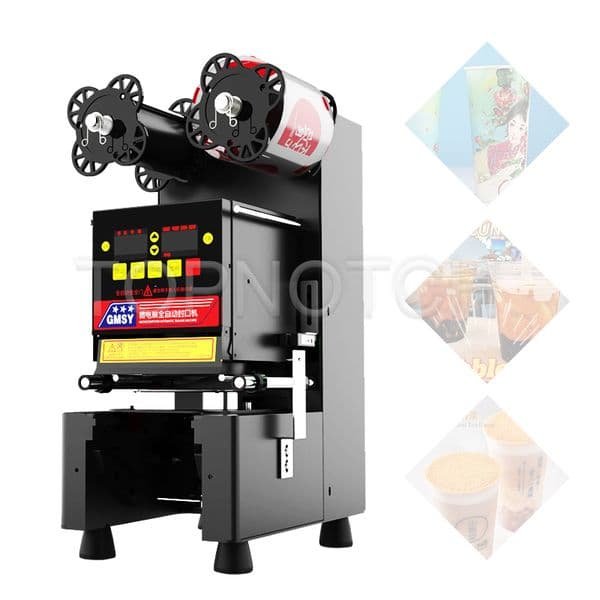 Full Automatic Cup Sealer Bubble Tea Machine Milk Coffee Sealing Equipment