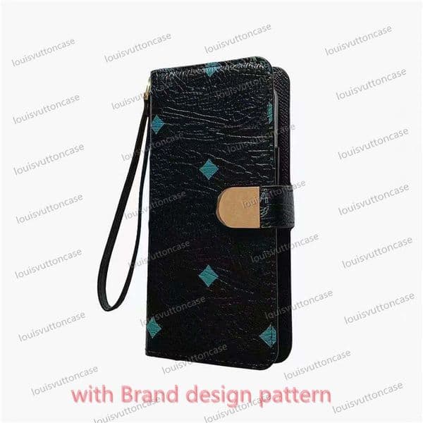 Luxury phone cases leather wallet general model suitable for model under 6.7 inch iphone 15pro max 15 14pro 13 12 11 case fit samsung huawei mode tickstand shockproof