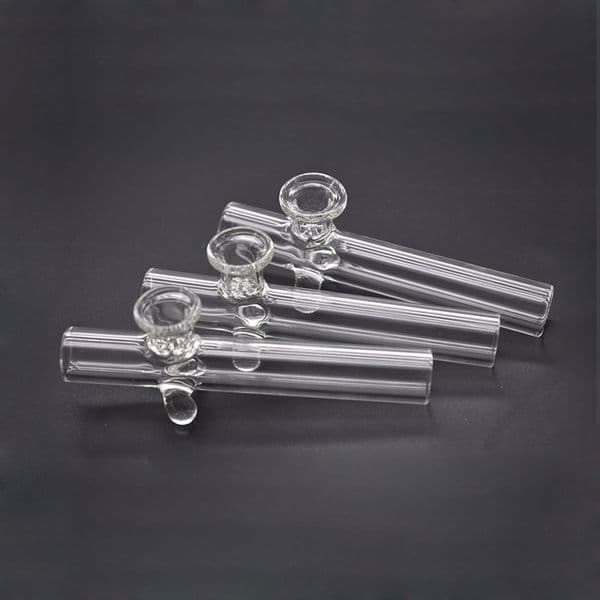Thick Glass balancer smoking Pipes Sherlock Heavy Wall Steamroller design handle oil burner pipe for dry herb with filter screen bowl