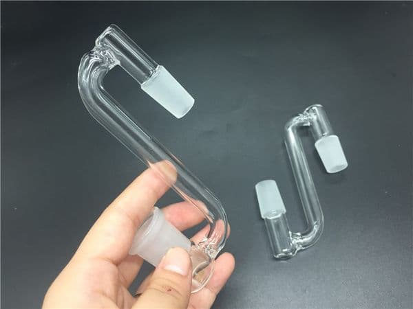 14mm 18mm Male to Female Glass drop down adapter glass Dropdown Adapter glass bongs adapters in stock free shipping