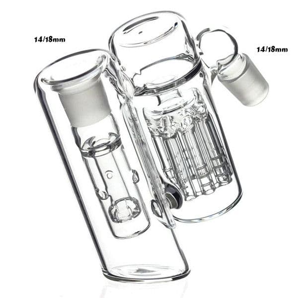 Collector Arm Tree Perc 14mm glass Ash Catcher Smoking 18mm glass Ash catcher Accessory For Hookahs Dab bong