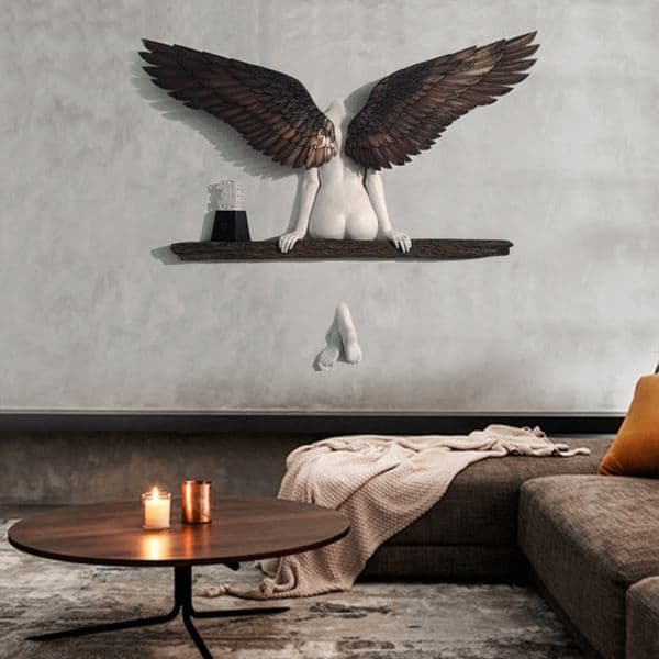 quotICARUS HAD A SISTERquot Angel Art Sculpture Wall Decorations