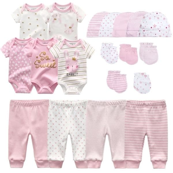 Designer 2026 0-6 Months Born Set Baby Boy Clothes Suit Jumpsuits+Pants+Hat+Gloves Infant Girl Birth Outfit Ropa Onsies baby Sets Summer Free Shipping