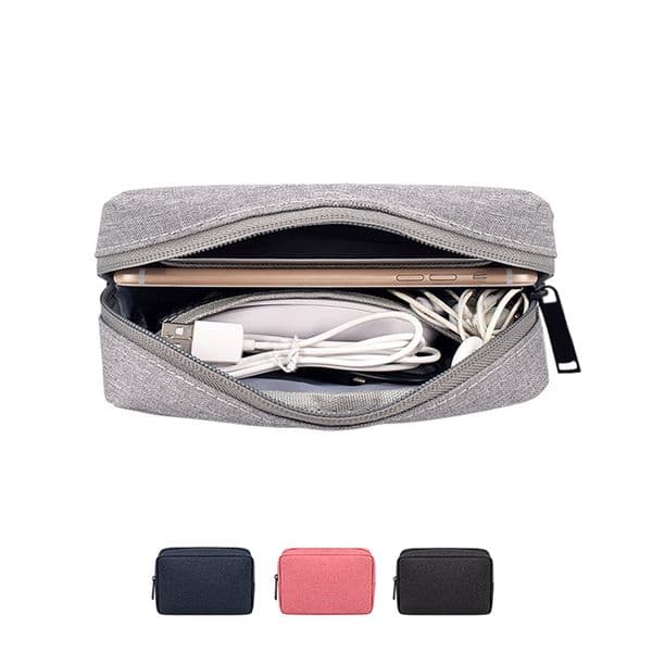 Electronic Organizer Waterproof Travel Digital Accessories Storage Bag for Power Bank Earphone Charger XBJK2106