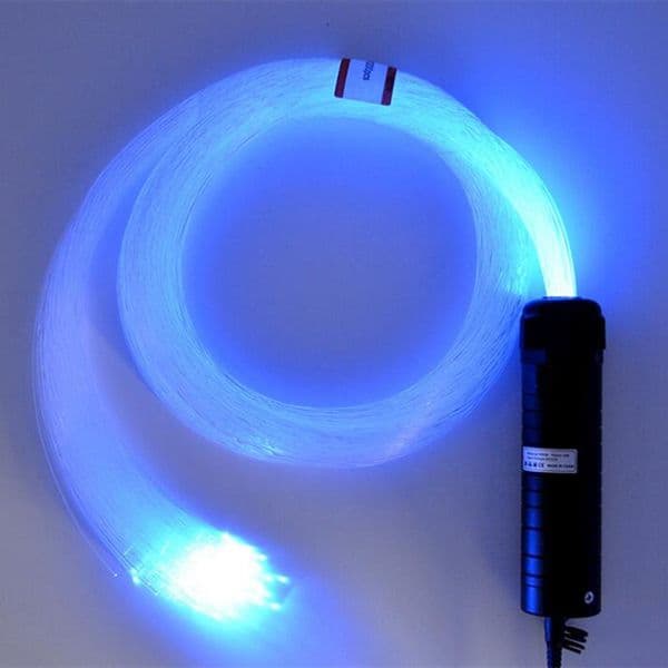 DC12V 6W RGB Car Roof Star Lights lighting LED Fiber Optic stars ceiling Light kits 100pcs/200pcs 0.75mm 2M Optical fibers with RF control