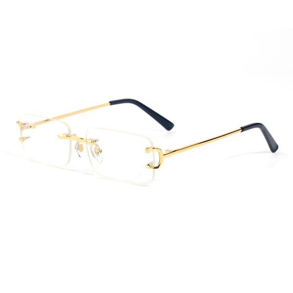 Men Shades Sunglasses Designer Women Buffalo Horn Glasses Frame Retro rectangle sunglasses Woman Rimless eyewear Mens Eyeglasses Online Lunettes De Soleil