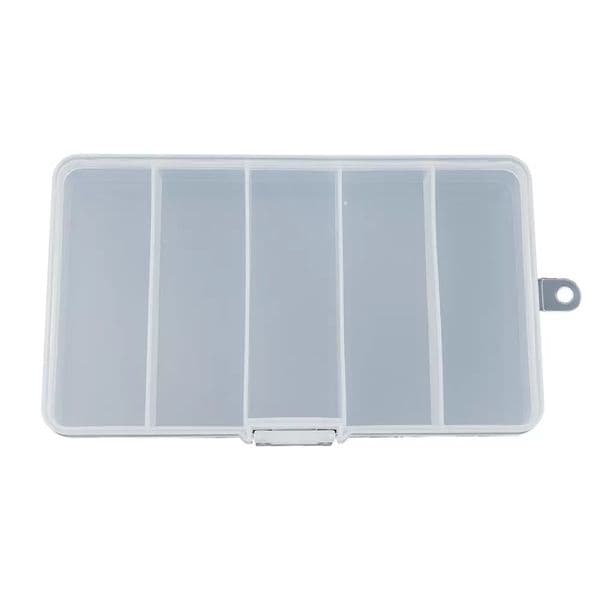 Outdoor Gadgets Lightweight Portable Fishings Box 5 Compartments Fish Lure Medicine Storage Box Case Fishing Tool