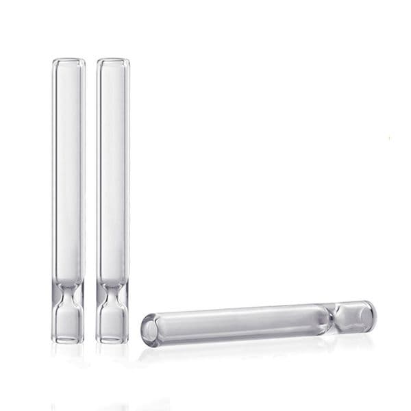 OG Glass Pipe 3/4inch Clear Bat One Hitter Pipes for Smoking Tobacco Heady Tube accessories