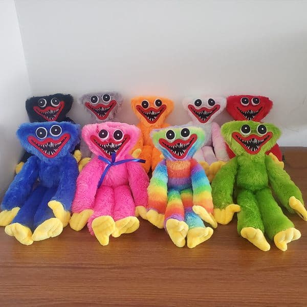 Factory Wholesale New 14 Colors 40cm Spot Party Gift Huggy Wuggy Game Character Movie and TV Peripheral Plush Doll Childrens Gifts