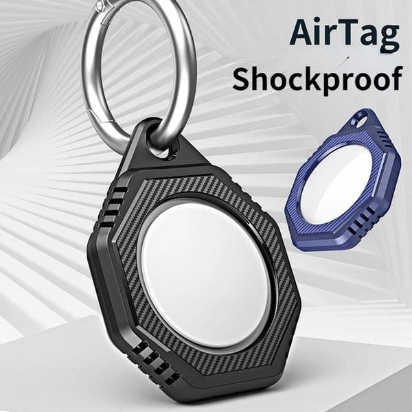Shockproof Hard Case For Airtag Apple Air Tag Protective Cover Shell Airtags Waterproof Outdoor Keyring Key Ring Dustproof Anti Shock