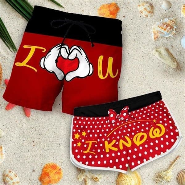 Couple Matching Everything Shorts 3D Printed Fashion Casual Shorts for Couple Outfit Beach Shorts Drop W220617