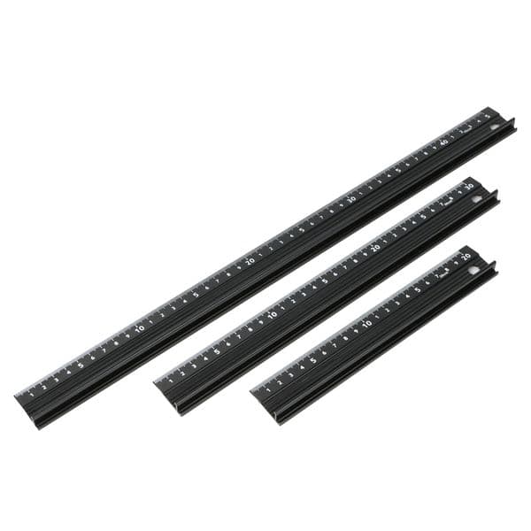 Aluminum Alloy Anti Slip Laser Calibration Ruler Student Cutting Protection Drawing Tool School Office Supplies Straight Scale