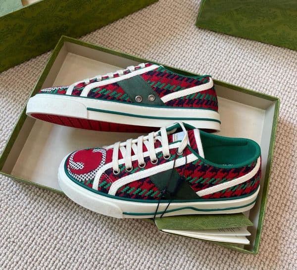 Designers Sneakers 1977 Casual Shoes Women Shoe Washed Jacquard Denim Embroidered Sneaker Canvas Rubber Vintage Trainers