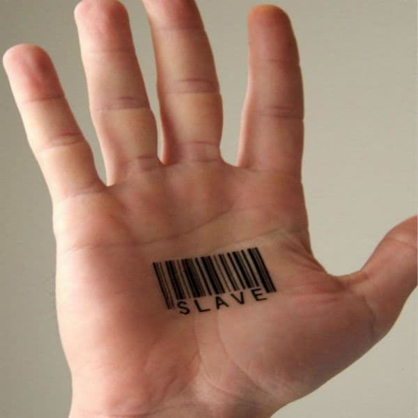 4 BDSM Multi-language Temporary Barcode Tattoos Waterproof Sticker Men Women Body Bdsm Sex S&m Game FIFTY Shades of Grey