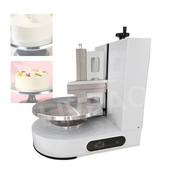 Kitchen Electric Birthday Cake Cream Spreading Machine Plastering Cream Layer Filling Maker 110V 220V