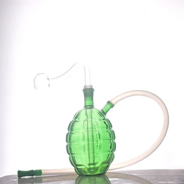 Hookahs Mini Glass Oil Burner Bong with Clear Thick Glass Water Pipe for Retail or Wholesale Heady Recelyer Cheapest