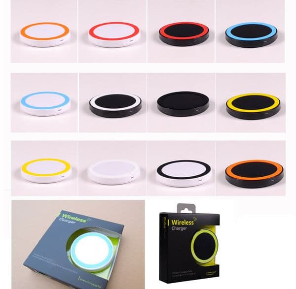 for iphone x 8 plus qi wireless charger cell phone mini charge pad for qiabled device for samsung s8 plus