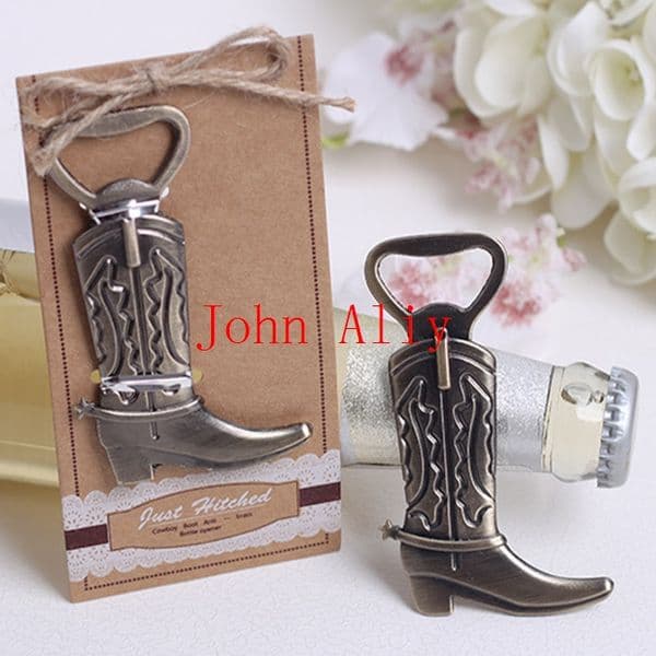 Wholesale Cowboy Boot Bottle Opener Wedding Favors And Gifts Wedding Supplies Wedding Souvenirs Wedding Gifts For Guests
