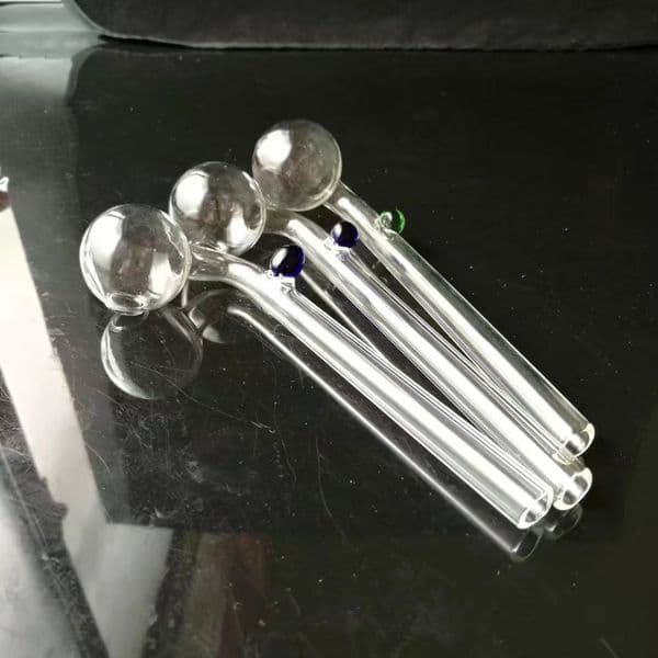 Smoking pipes hookah Oil Burner Pipe Smokings Glass Bowl Colorful pivot long curved pot
