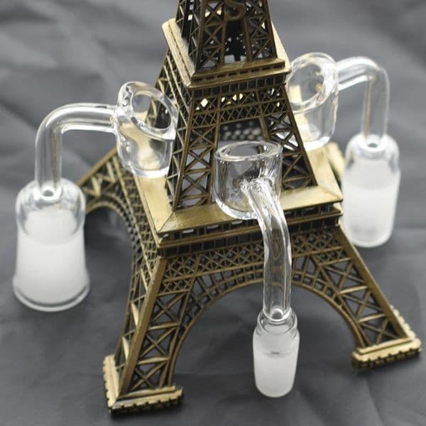 100% Real Quartz Banger Grinding Mouth bong 90 degree quartz female male 10mm 14mm 18mm 4mm Thick Thick Wall Nail Domeless Thick