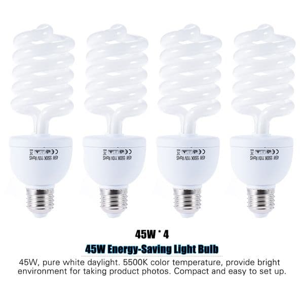 Freeshipping Photography Lighting Equipment Kit Soft Light Umbrella Softbox Bulb Holder Light Bulbs Socket Backdrops Photo Studio Kits