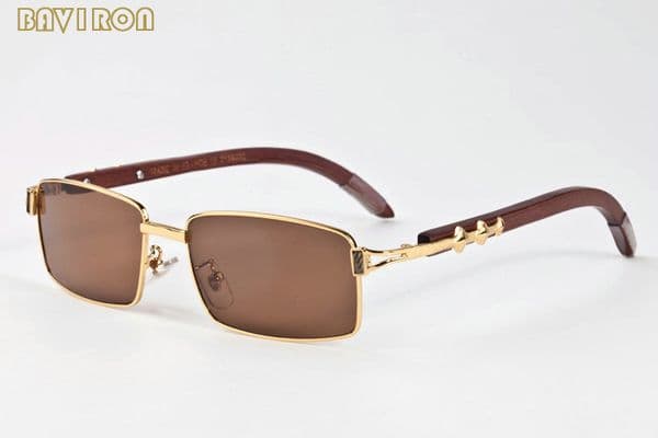with box 2020 retro vintage sunglasses for women mens full rimless buffalo horn glasses fashion mens sports eyeglasses lunettes gafas de sol