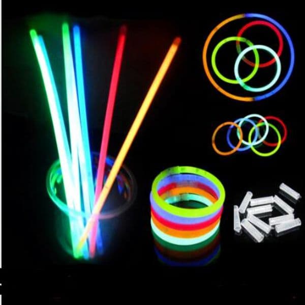 100pcs1 Lot glow led flashing lighting bracelet glow sticks