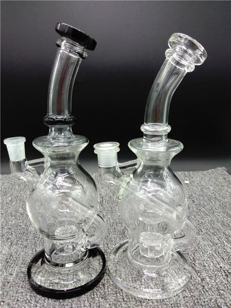 Updated version Egg Glass Water Bongs birdcage bubbler perc complex inline glass pipes recycle oil for glass water smoking bongs