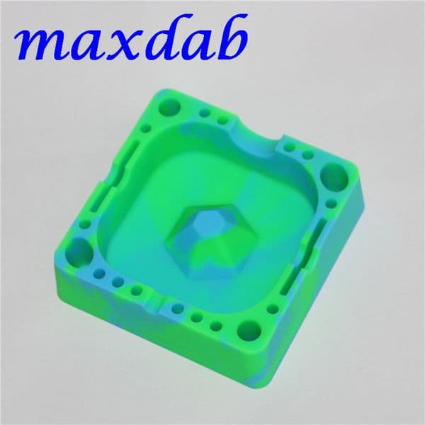 Colorful Friendly Heat-resistant Silicone Ashtray Pocket Ashtrays for Cigar Ash Tray Home Novelty Crafts for Cigarettes