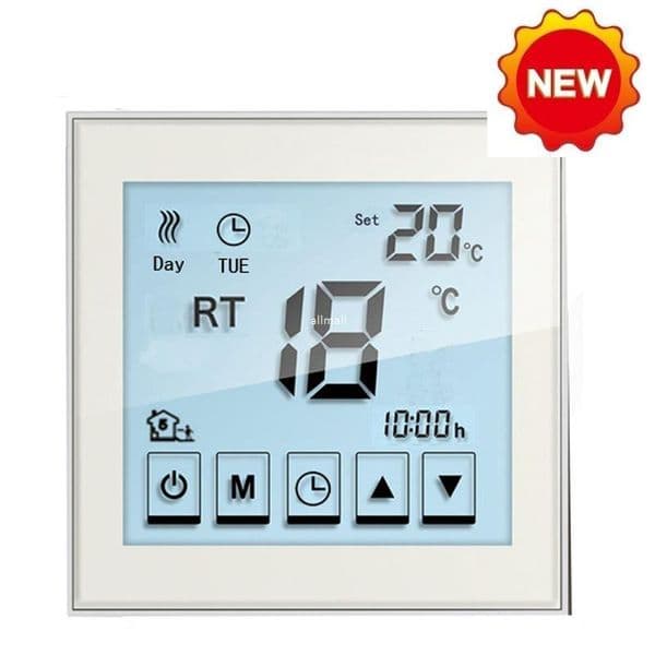 Freeshipping Indoor Temperature Controller 10-30centi degree Range Newest Floor & Water warm Thermostat