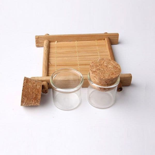 5G Glass Corks Stoppers Bottles Horn Mouth 5ml High Quality Glassware/Glas Jar Mini Test Tube