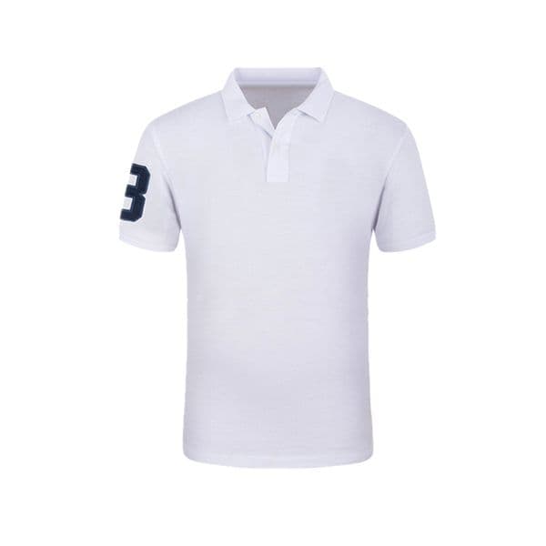 Men's Brand Polo Shirt For Men Polos Men 100% Cotton 35 Colors Short Sleeve Solid Shirt Clothes Wine Blue Grey Red