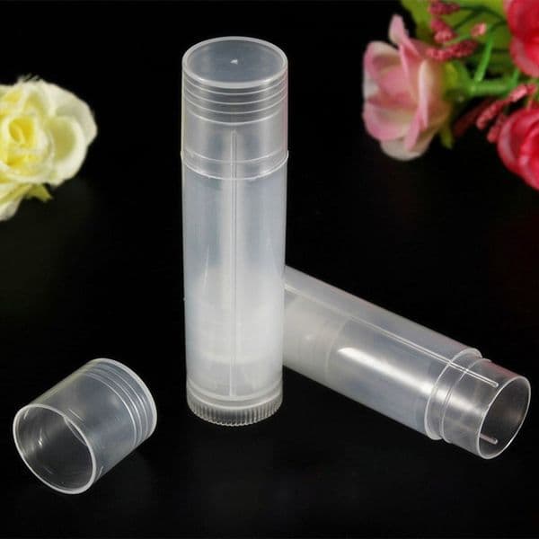 5g Empty Clear LIP BALM Tubes Containers Transparent Lipstick fashion Cool Lip Tubes Refillable Bottles Cosmetic 1000 pieces