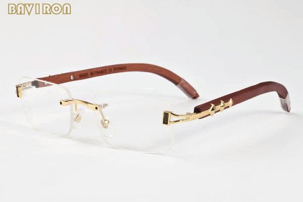 free shipping 2020 bamboo wood sunglasses for men women buffalo horn glasses with box fashion mens sports clear blue pink black gold