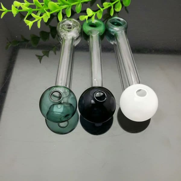 Smoking pipes Ball Glass Oil Burner Pipe Smoking Bowl Water Hookahs bongs Colorful rope glass large bubble tobacco pot